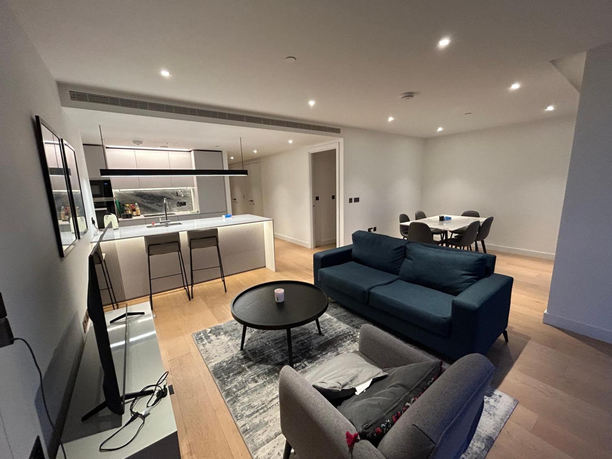 Appartement Luxury Modern 2bd 2ba White Living