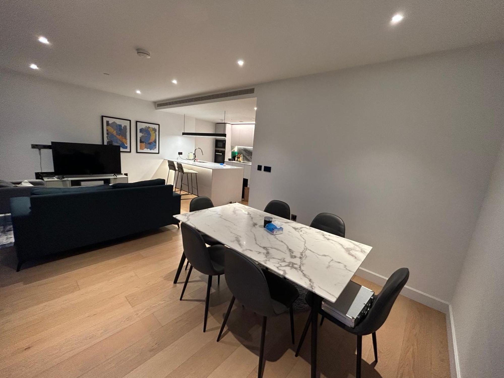 Luxury Modern 2bd 2ba White Living Apartamento Londres